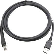 Bettyabecky 5x Tarayıcı Veri Kablosu Barkod Tarayıcı USB Bağlantı Noktası Veri Kablosu (Yurt Dışından)