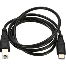 Bettyabecky Usb-C USB 3.1 Tip C Erkek Konnektör USB 2.0 B Tipi Erkek Veri Kablosu Cep Telefonu Yazıcı Sabit Disk Için 1 M (Yurt Dışından)