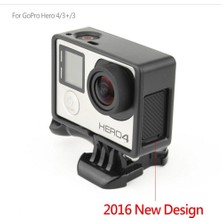 Bettyabecky Gopro Hero 3 Hero 3+ Hero 4 Siyah Için Standart Çerçeve Kenar Muhafaza Kutusu Montajı (Yurt Dışından)