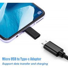 Bettyabecky Mikro Usb-C Tip-C USB 3.1 Veri Şarj Adaptörü Samsung Akıllı Telefon Aksesuarları 2021 Için Kullanışlı Genel Konektör (Yurt Dışından)