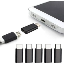 Bettyabecky Mikro Usb-C Tip-C USB 3.1 Veri Şarj Adaptörü Samsung Akıllı Telefon Aksesuarları 2021 Için Kullanışlı Genel Konektör (Yurt Dışından)