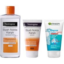Neutrogena Siyah Nokta Tem.tonik 200ML&SIYAH Nokta Karşıtı Peeling Jel 150ML&GARNIER 3in1 Tem. Jeli