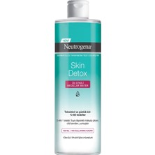 Neutrogena Skin Detox Micellar Üç Etkili Majyaj Temizleme Suyu 400 ml