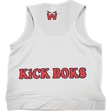 Whiteface Kick Boks Kick-Lıght Büstiyer (Beyaz)