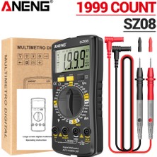 Kagen Aneng SZ08 Dijital Multimetre Ultra-Ince Depolama Profesyonel Multimetro Otomatik Voltmetre Ac Dc 220V Direnç Tutma Test Cihazları Yüksek Kalite (Yurt Dışından)