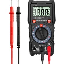 Kagen Habotest HT113 El Dijital Multimetre Test Cihazı Profesyonel Ac Dc Ohm Hz True Rms Transistör Test Cihazı Multitester Çoklu Metre (Yurt Dışından)