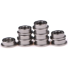 Kagen 10PCS MF63ZZ Mini Metal Çift Korumalı Flanşlı Bilyalı Rulmanlar (3MMX6MMX2.5MM) (Yurt Dışından)