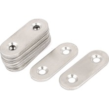 Kagen Eıtgzwas 2020 10 Adet Düz Tamir Plakaları Tamir Sabitleme Birleştirme Braketleri 40X15MM ve 5 Adet 60MM x 16MM Düz Tamir Birleştirme Tamir Düz Plaka Braketi (Yurt Dışından)