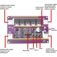 Kagen Jaerbee 99 Ayarlanabilir Mini Nokta Kaynak Makinesi Dişlileri Kaynak Için Kontrol Panosu 18650 /0.05-0.3mm Nikel Levha (Yurt Dışından)