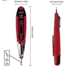 Kagen Dijital Gerilim Test Cihazı Kalem Ac/dc 12-250V LCD Ekran Elektrik Aksesuarları (Yurt Dışından)