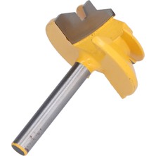 Kagen Chenba Tan Kilit Gönye Yönlendirici Bit 45 Derece Ahşap Kesici Ağaç Işleme Sondaj Elektrikli El Aletleri Için 6mm Shank (Yurt Dışından)