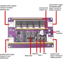 Kagen Flyeer Nokta Kaynakçı Dıy Kiti 99 Dişli Ayarlanabilir Nokta Kaynak Kontrol Panosu Kaynak 18650 0.05-0.3mm (Yurt Dışından)