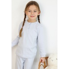 Harika Kids Kız-Erkek (Unisex) Çocuk Interlok  Kumaş Orta Kalınlıkta  Pamuklu Pijama Takımı