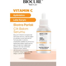 Biocure C Vitamini & Hyaluronik Asit Extra Parlak Aydınlatıcı Ve Leke Karşıtı Yüz Serumu 30 Ml