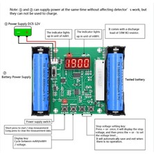 Huizongxu XH-M240 18650 Lityum Kapasite Test Cihazı Mah/mwh Gerçek Kapasite Test Cihazı Aksesuarları (Yurt Dışından)