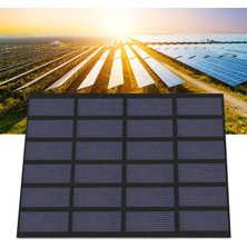 Huizongxu 1.5W 6V Mini Polysilicon Güneş Paneli Pet Lamine Kurulu Dış Mekan Için Dıy Pil Şarj Cihazı (Yurt Dışından)