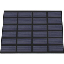 Huizongxu 1.5W 6V Mini Polysilicon Güneş Paneli Pet Lamine Kurulu Dış Mekan Için Dıy Pil Şarj Cihazı (Yurt Dışından)