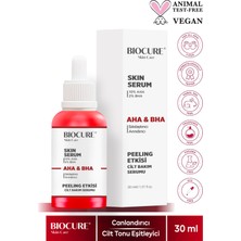 Biocure 10 Aha & 2 Bha & Cilt Tonu Eşitleyici Kırmızı Peeling Cilt Serumu 30 Ml