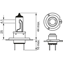 Bosch H7 Gigalight Plus 120 Ampul Seti