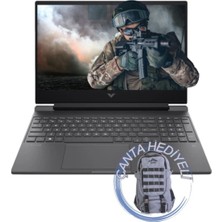Hp Victus Gaming 15-FA1025NT I5 13500H 16GB 512SSD RTX4050 15.6" Fhd W11H Taşınabilir Bilgisayar 7N9T3EAK01 Çanta Hediye
