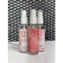 TWILLS Kolonya Japon Kiraz Çiçeği 3'lü Paket Unisex Koku 80 Derece Kolonya 50 ml