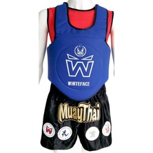 Muay Thai Müsabaka Safeguard (Çift Taraflı) (Kırmızı-Mavi)