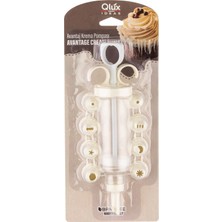 Qlux Ideas Avantage Krema Pompası, Pasta Süsleme Beyaz