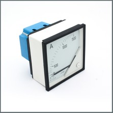 Frer Ac Analog Ampermetre 1500/5A Akım Trafosu Girişli 96X96MM. 90°