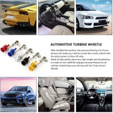 Pdrplnt Evrensel Araba Turbo Ses Düdük Borusu Egzoz Susturucu (Yurt Dışından)