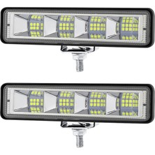 Kecilila Nxfdsıoz Su Geçirmez LED Tekne Işıkları, 2 Işık 72W Su Geçirmez Test Edilmiş Güverte/rıhtım Deniz Işıkları 2200LMS 120° Taşkın Işık, Gemi Işıkları (Yurt Dışından)