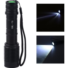 Kecilila Skywolfeye 240-350LM T6 Odak Ayarlanabilir Dış Mekan 5 Mod LED El Feneri Siyah (Yurt Dışından)