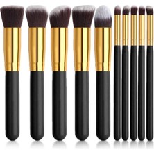 Izla 10’lu Makyaj Fırça Seti Siyah Renk