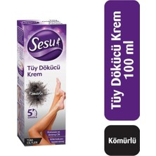 Sesu Kömürlü Tüy Dökücü Krem 100 ml