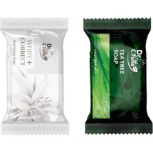 Farmasi Elbi Boutique Dr. C. Tuna Çay Ağacı Sabunu ve Dr. C. Tuna White Correct Sabunu.