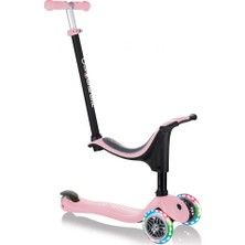 Globber Go Up Sporty Işıklı Scooter - Pastel Pembe