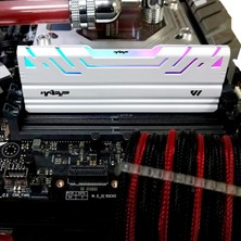 Warp 16GB Ddr4 3200 Mhz Rgb Beyaz Pc Ram WR-R16X1-W