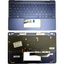 Ni-On Asus 0KN0-UW1TU22 Notebook Klavyesi Koyu Mavi Aydınlatmalı Tr Kasalı