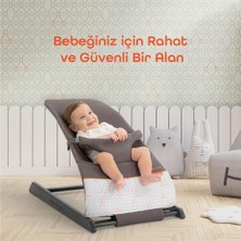 Gezenbebe Bouncy Ev Tipi Ana Kucağı - Charcoal