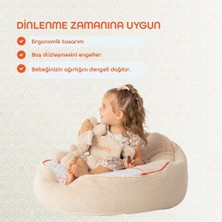 Gezenbebe Comfy Dolgulu Bebek Pufu - Mist