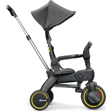 Doona Liki Trike Tek Parça Katlanır 3 Tekerlekli Bebek Bisikleti S1 - Hound Grey