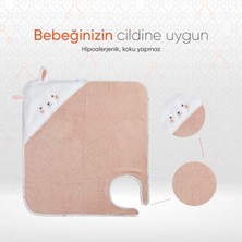 Gezenbebe Hero Kahraman Başlıklı Kundak Bebek Havlusu Bunny