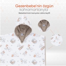 Gezenbebe Hero Desenli Müslin & Havlu Bebek Çocuk Pançosu Teddy