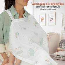 Gezenbebe Hero Müslin Bebek Emzirme Önlüğü (60x90) Bunny