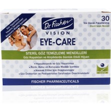 Dr.Fischer EyeCare Yetişkin Steril Göz Temizleme Mendili - 30'lu Paket