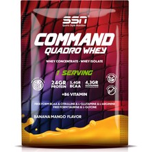 SSN Sports Style Nutrition Ssn Command Quadro Whey 30 gr Tek Sachet Muz-Mango