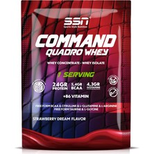 SSN Sports Style Nutrition Ssn Command Quadro Whey Tek Sachet Çilek