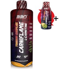 SSN Sports Style Nutrition Ssn Carniflame 3000 Mg Carniflame 900 ml Mandalinalı