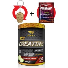 Onyx Nutrition Onyx Nutrition Creatine Energy 420 gr Yeşil Elma