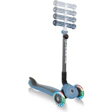 Globber Go Up Deluxe Işıklı Scooter Ash Mavi