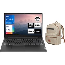 Lenovo V15 Gen 4 Intel Core I7-1355U 40GB 4tb SSD 15.6" Fhd Freedos Taşınabilir Bilgisayar 83A1003NTX 028 + Çanta